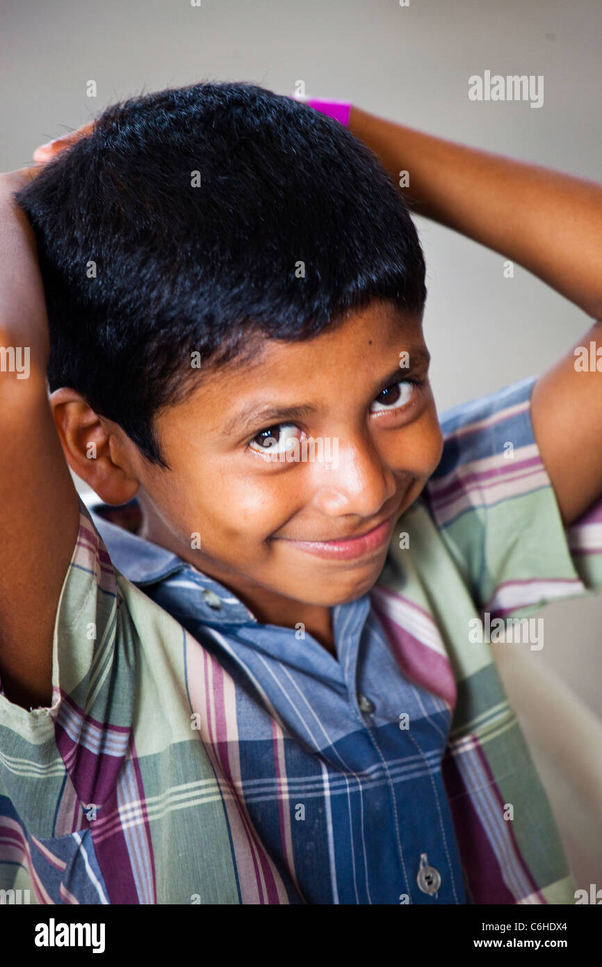 Young boy in San Salvador, El Salvador Stock Photo Alamy