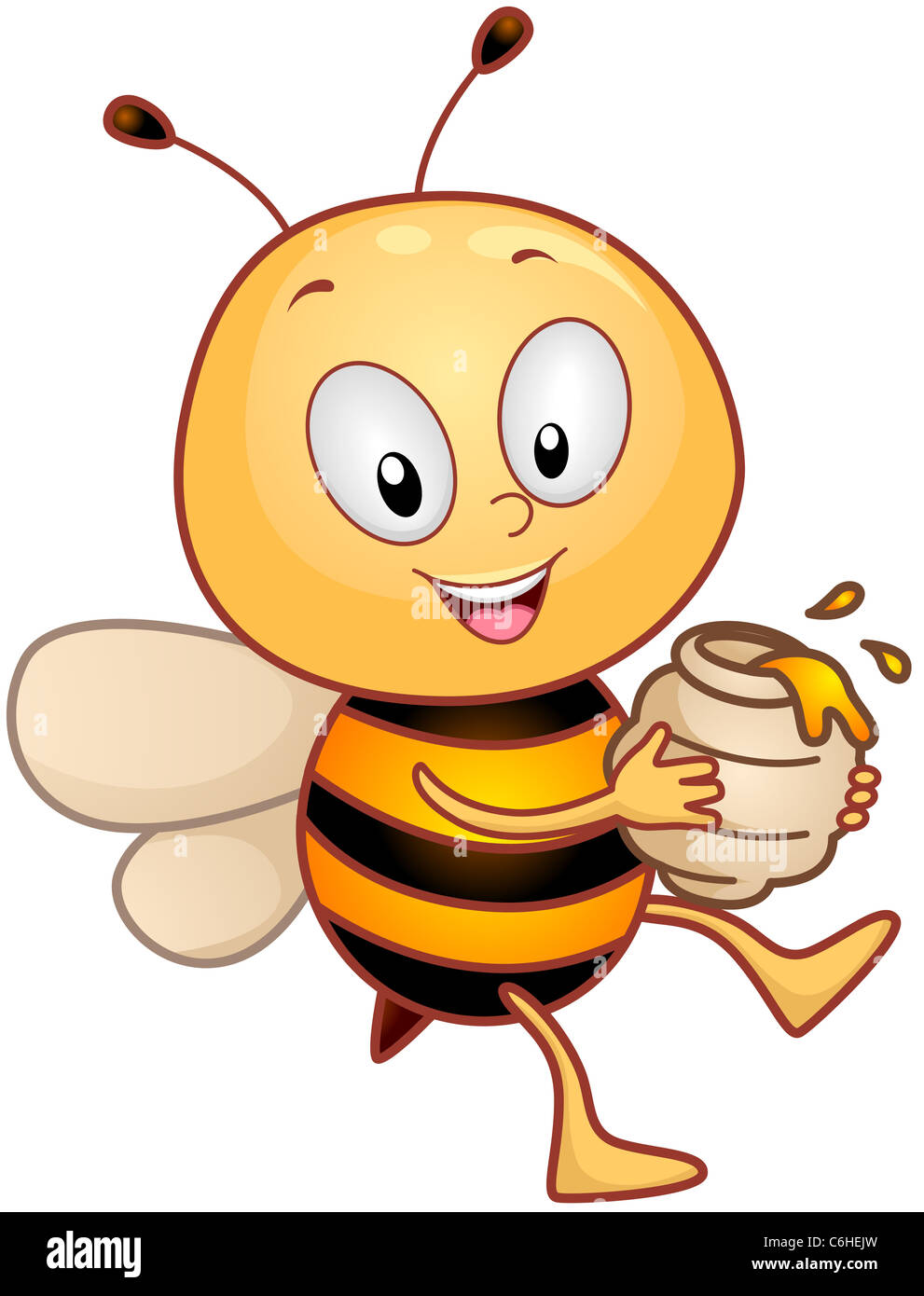 Cartoon honey hi-res stock photography and images - Alamy