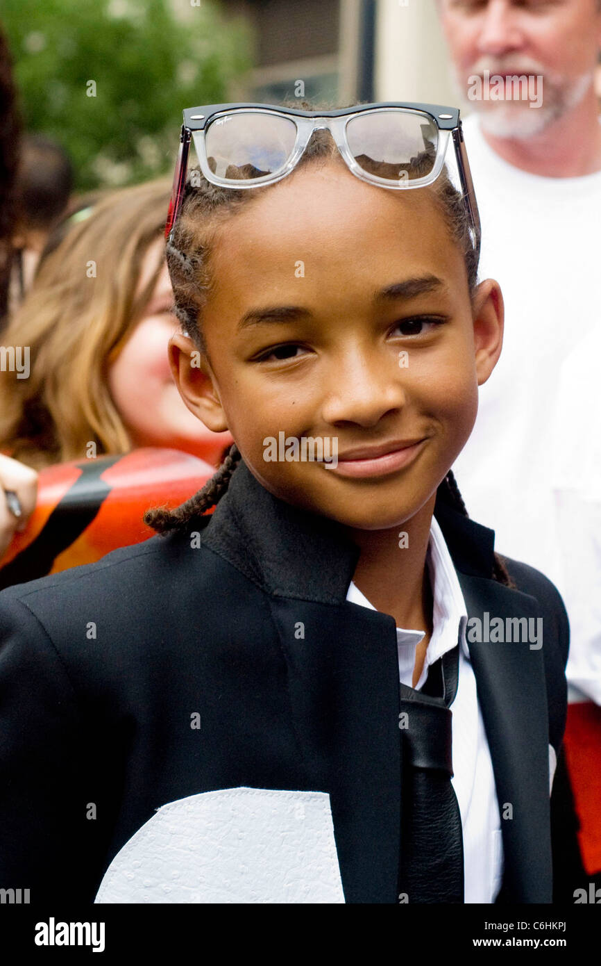 Jaden Smith Chicago premiere of 'The Karate Kid' at AMC River East 21 movie  theatre Chicago, Illinois - 26.05.10 Stock Photo - Alamy