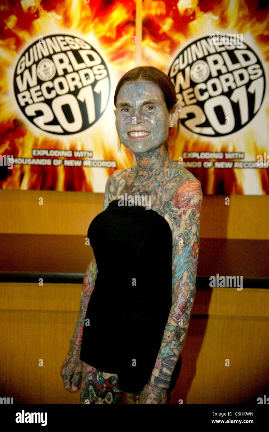 Julia Gnuse, Guinness World Records' Most Tattooed Woman BookExpo