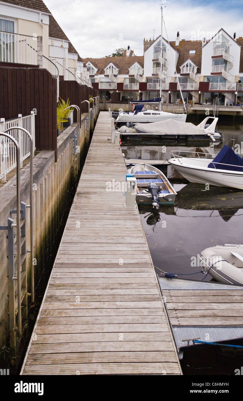 Riverside Waterfront residences with private marina berths at Priory