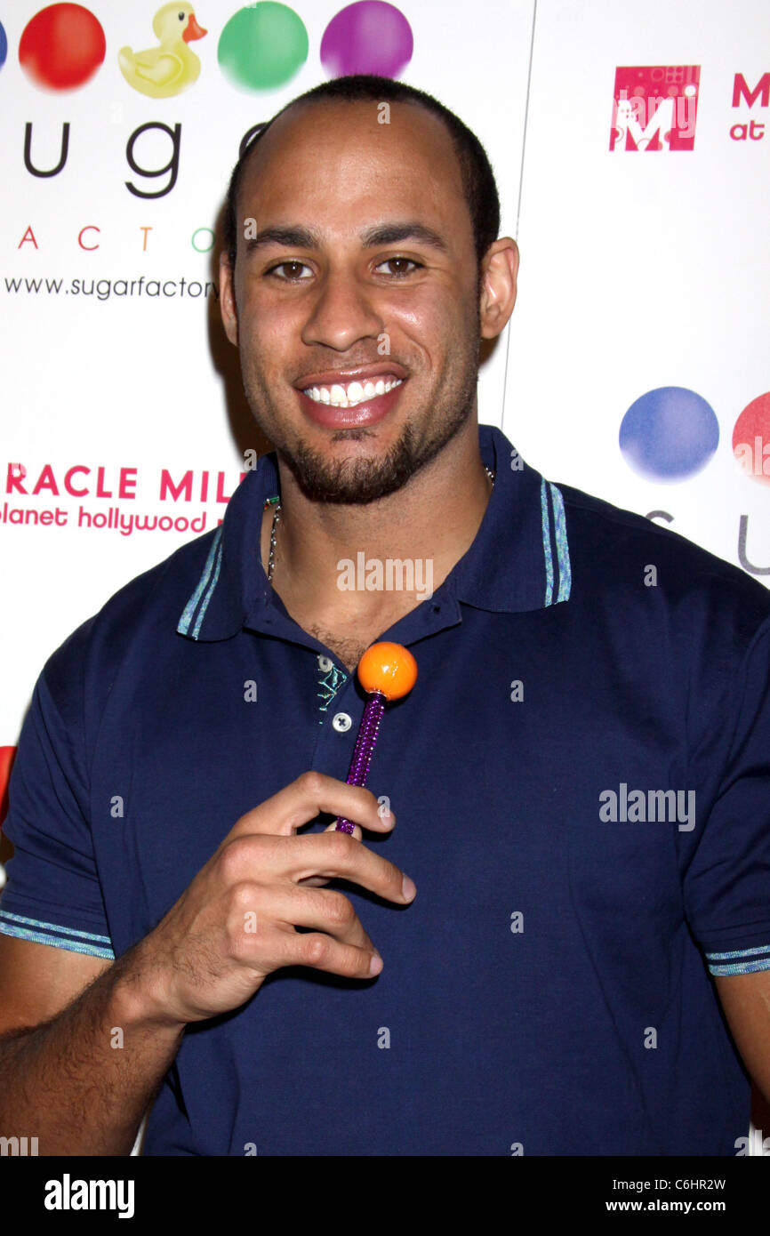Hank Baskett Grand opening of Sugar Factory at Miracle Mile Shops at Hollywood Resort