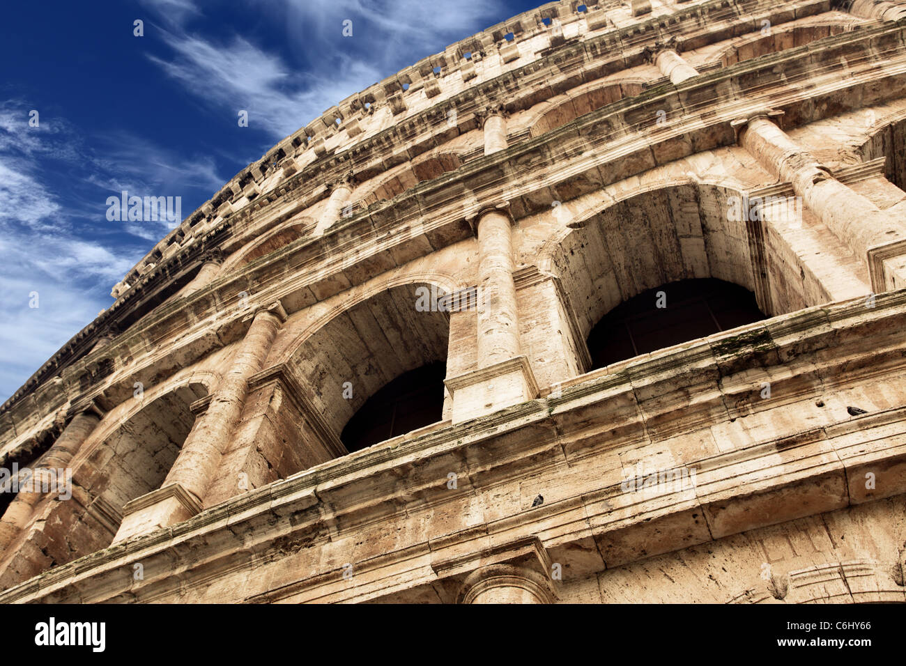 The Colosseum close up, Rome, Italy Stock Photo Alamy