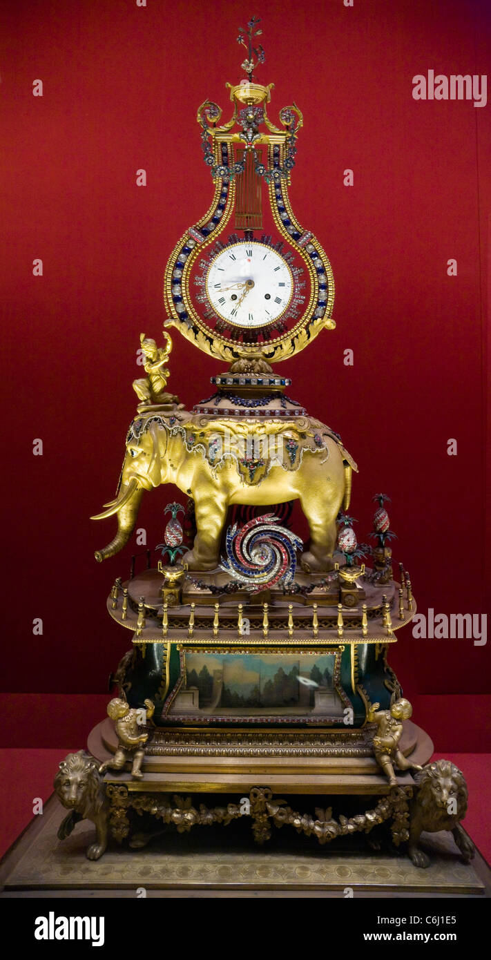 Rare clock / clocks in the clock museum at Palace Museum, The Forbidden