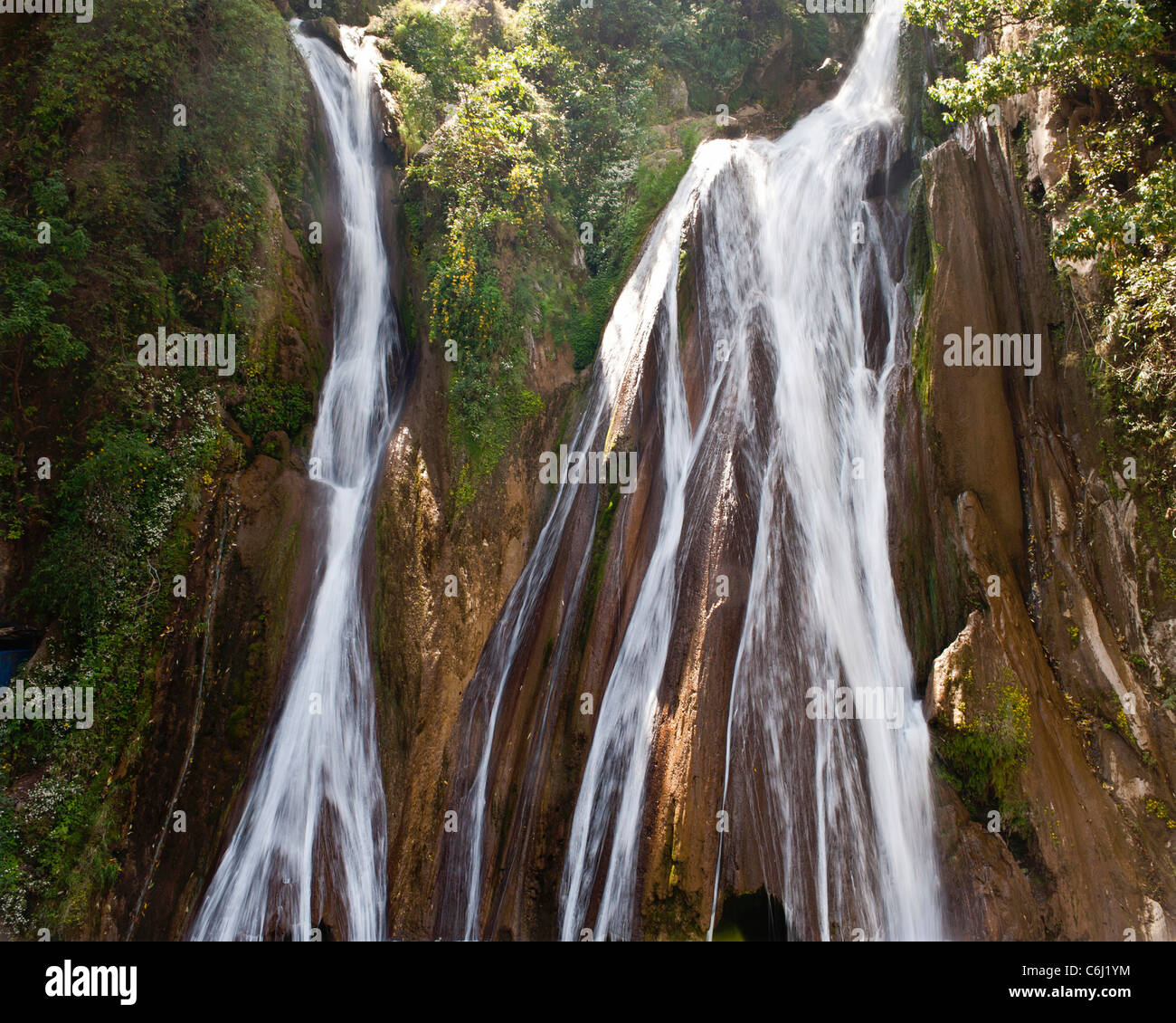Kempti Falls - Mussuri-Uttarakhand-India . Stock Photo