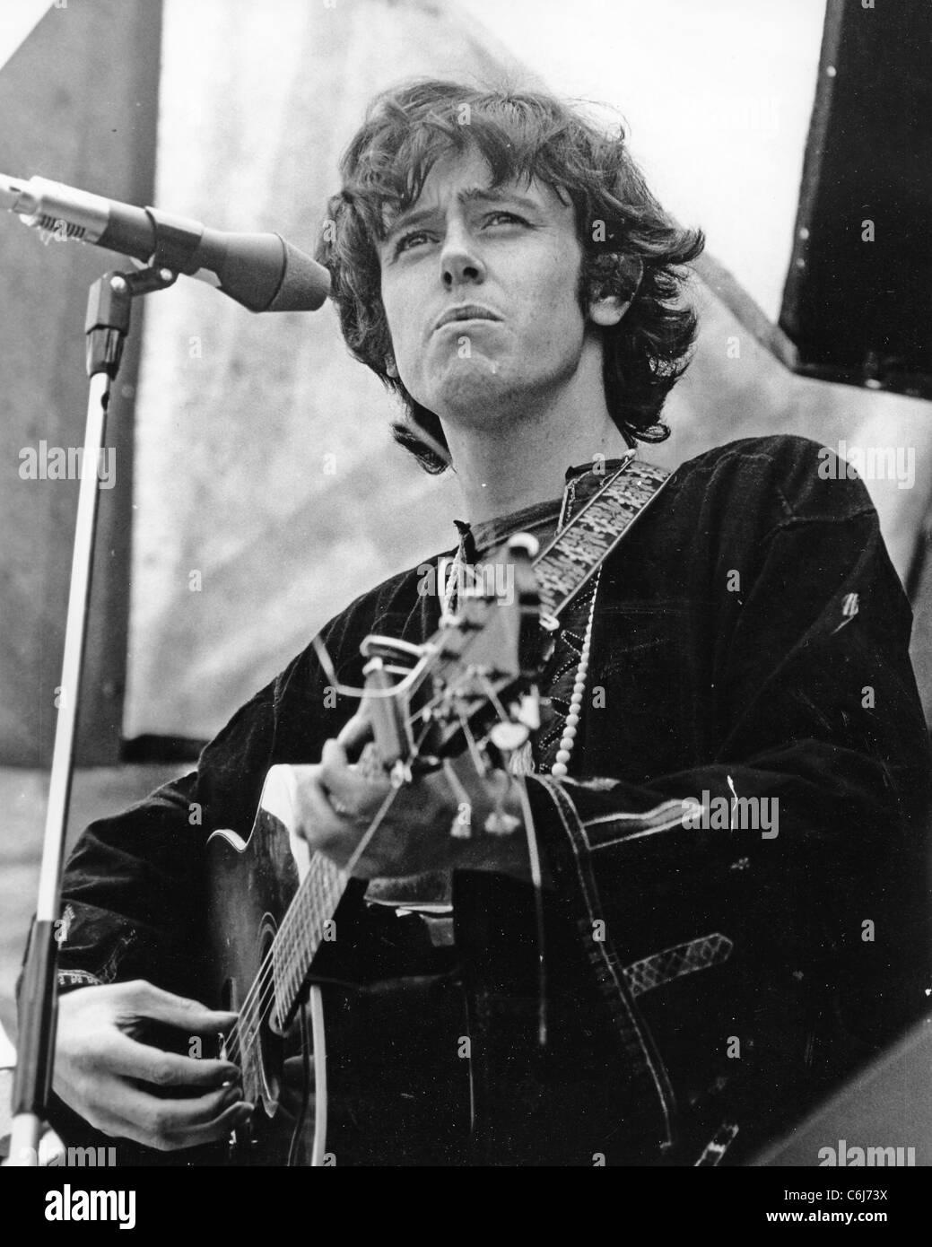 DONOVAN LEITCH Scottish pop singer and composer at the 1967 Windsor