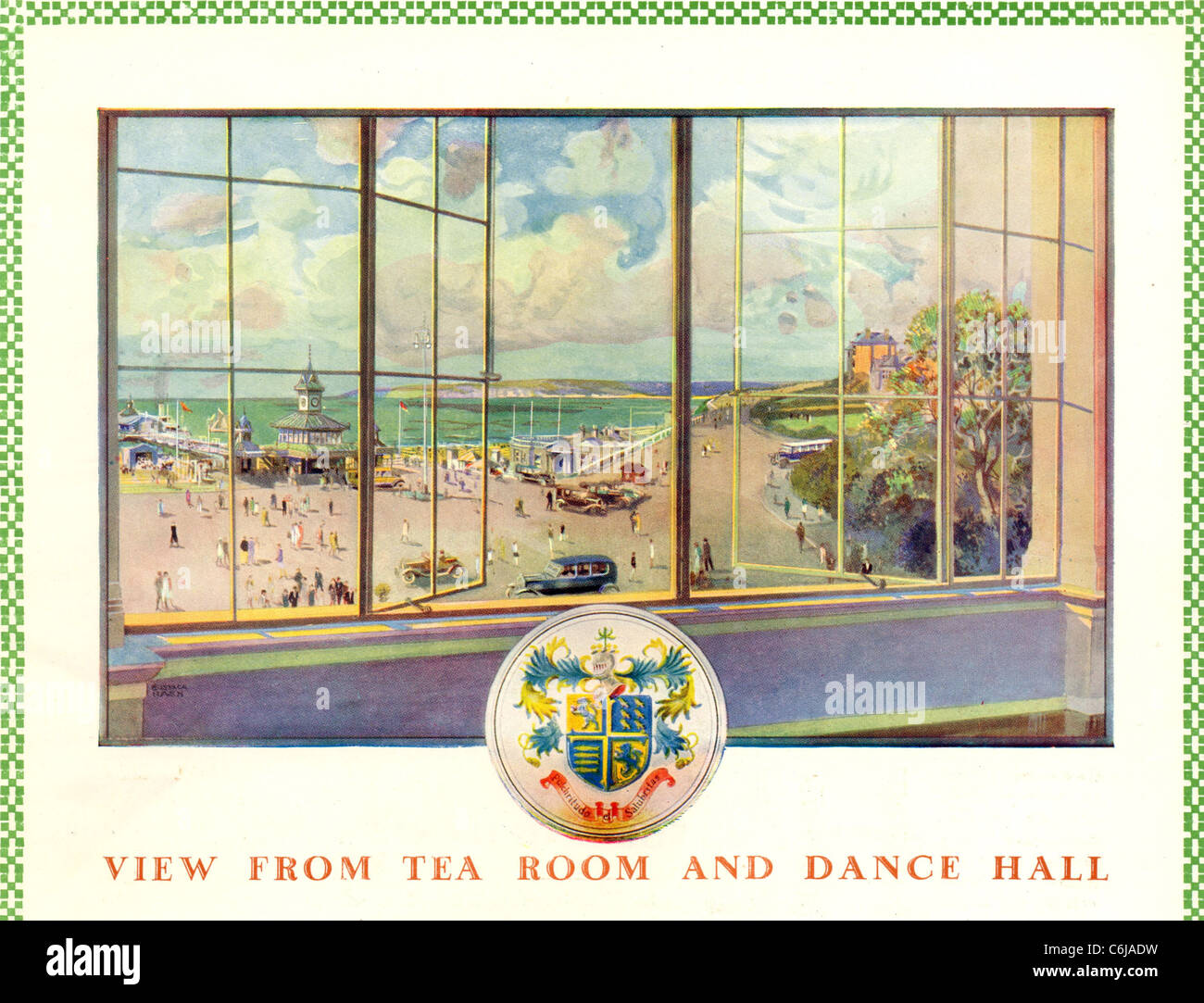View From Tea Room And Dance Hall From The Souvenir