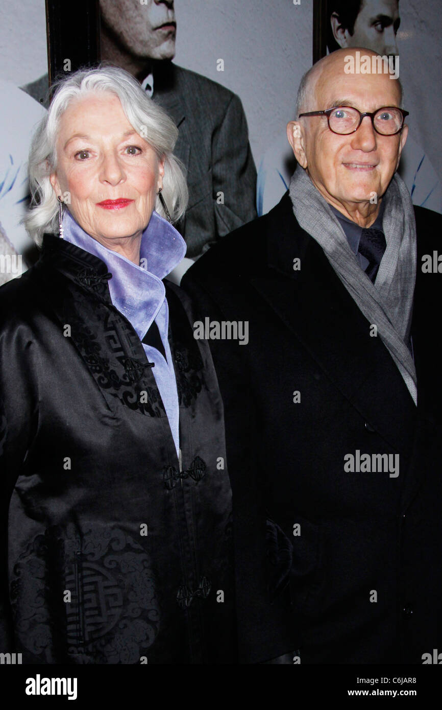 Jane Alexander and her husband Robert Alexander Opening night of the  Broadway play 'Next Fall' at the Helen Hayes Theatre. New Stock Photo -  Alamy