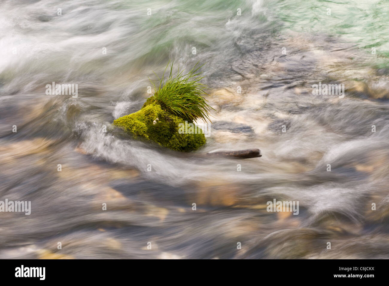 Stream into rock hi-res stock photography and images - Alamy
