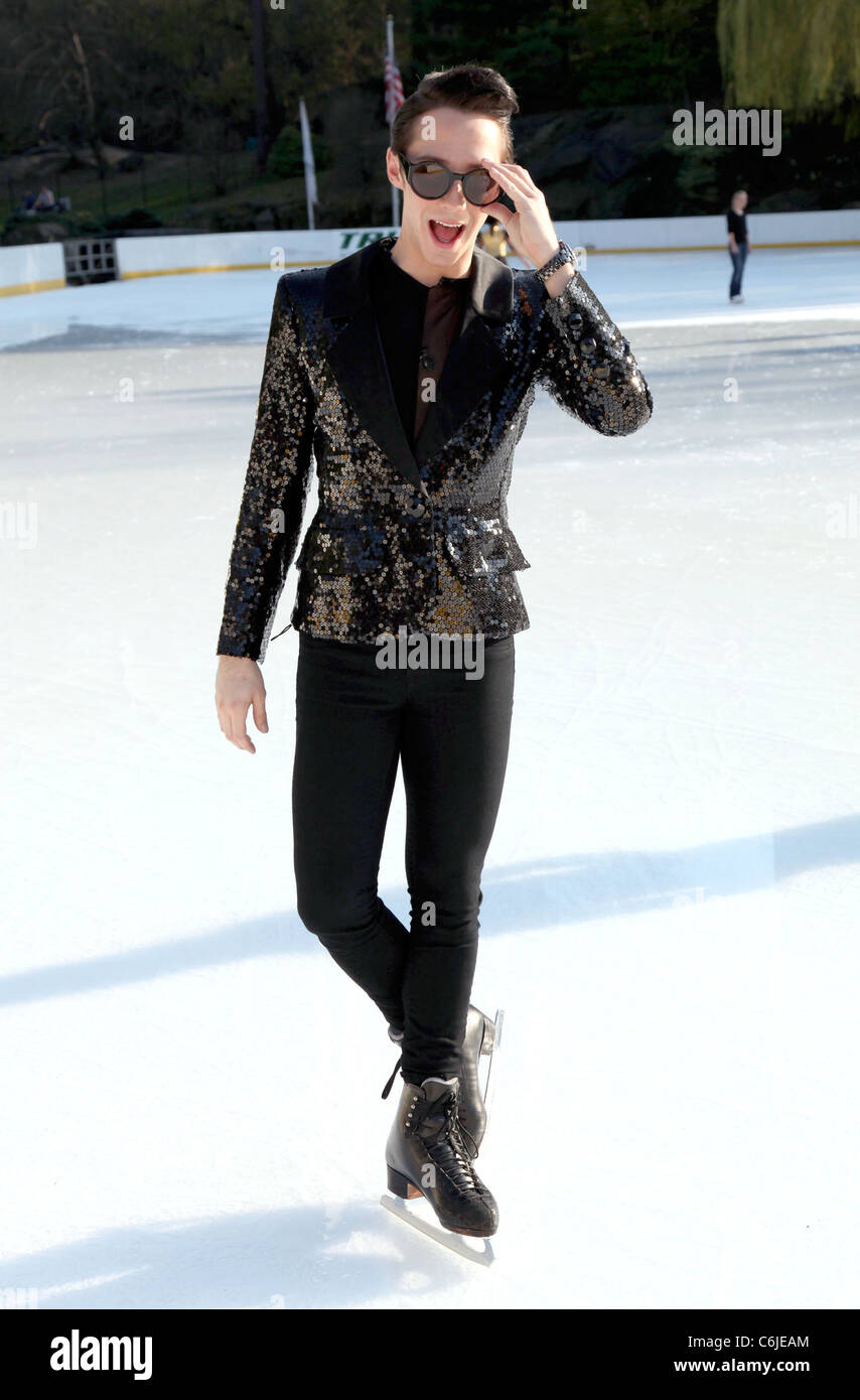 Johnny Weir attend the Figure Skating in Harlem's 2010 Skating with the