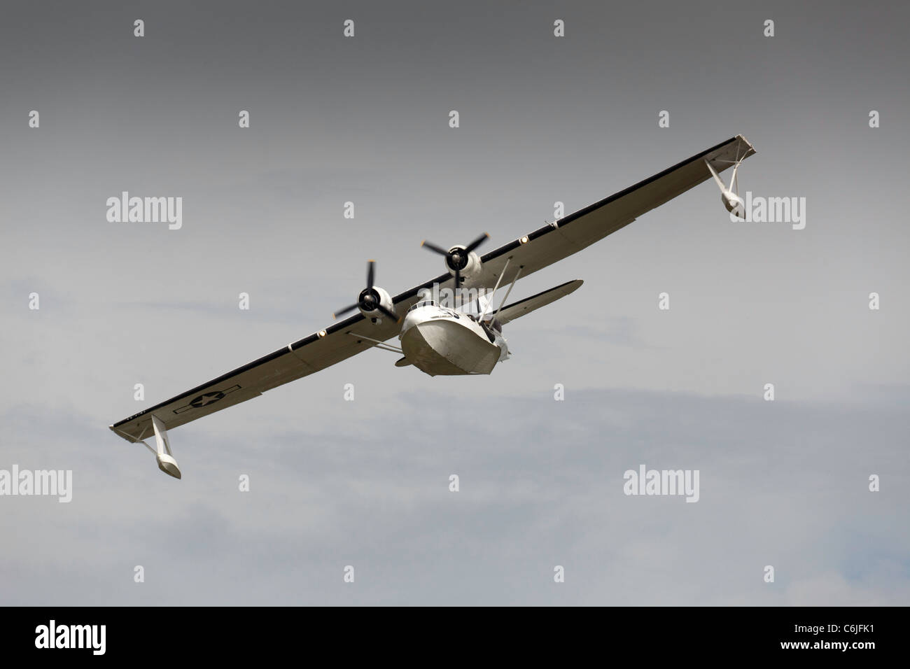 A Catalina flying boat at Shoreham airfield in 2011 Stock Photo