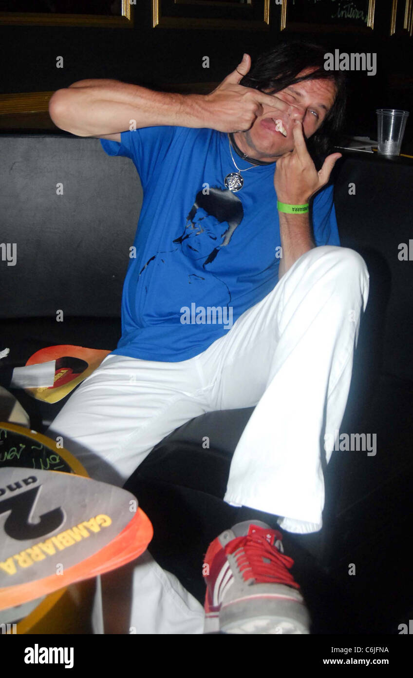 Chris Pitman of the band Guns N'Roses performing at the show duringÂ