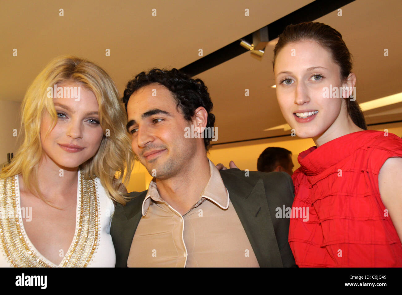 Jessica Stam, Zac Posen and guest Reception for Derek Blasberg's new