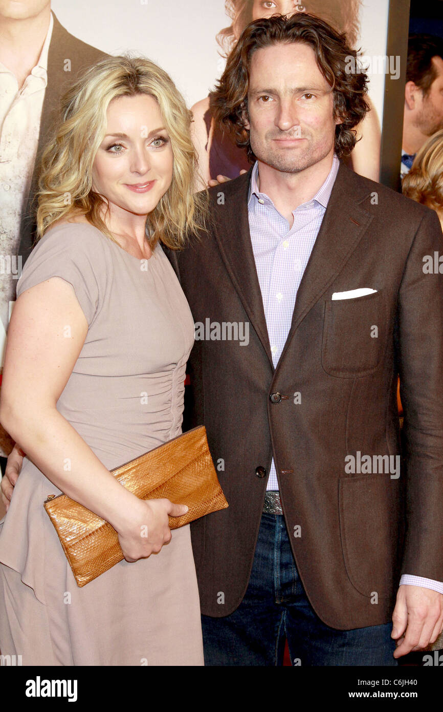 Jane Krakowski and Robert Godley New York premiere of 'Date Night' at the Ziegfeld Theater - Arrivals New York, USA - 06.04.10 Stock Photo