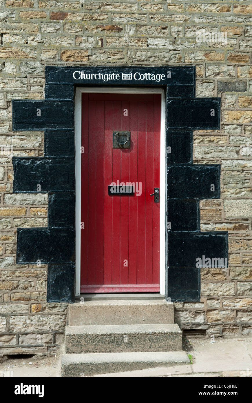 Churchgate Cottage, Alston, Cumbria, England Stock Photo Alamy