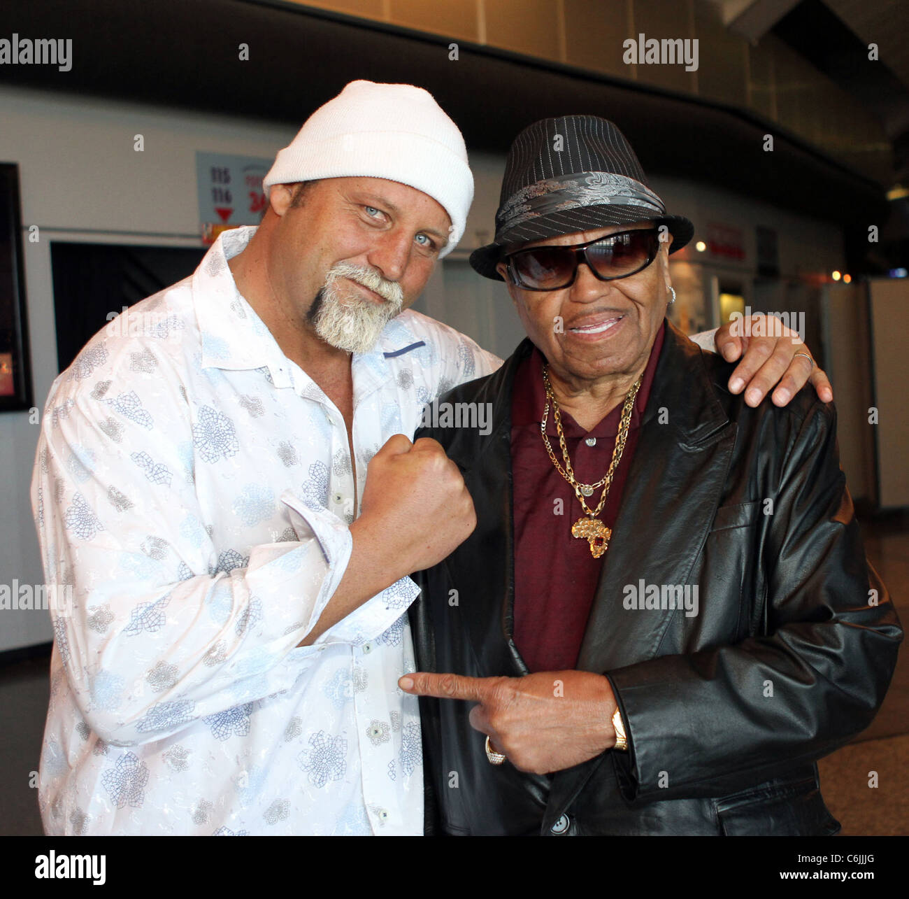 Francois Botha and Joe Jackson Final press conference for The Legends