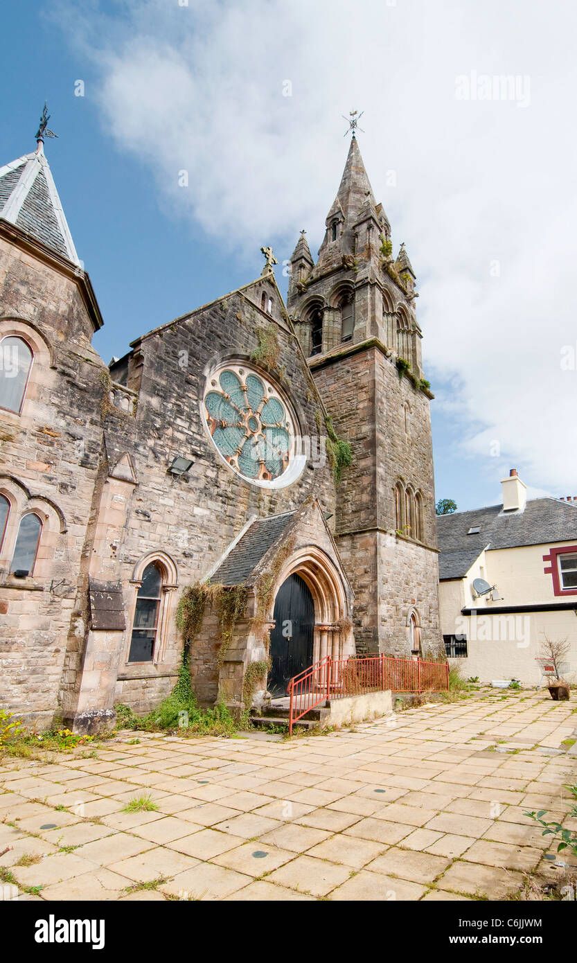 Tobermory Church Tobermory Isle of Mull Scotland Stock Photo