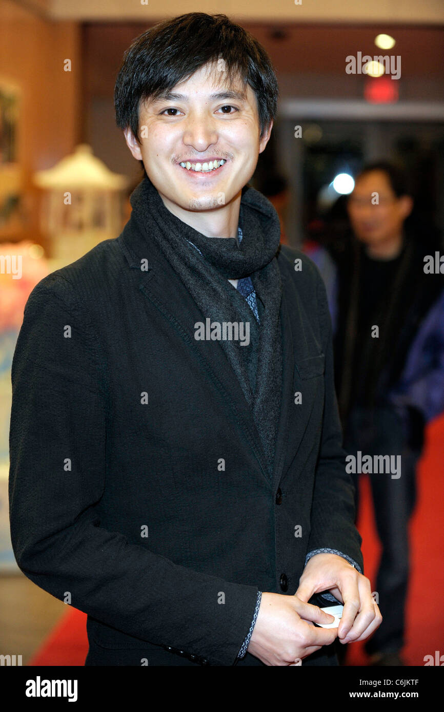 Film Director Lixin Fan arrival for the advanced screening of 'Last Train  Home' at the Richmond Hill Centre for the Performing Stock Photo - Alamy