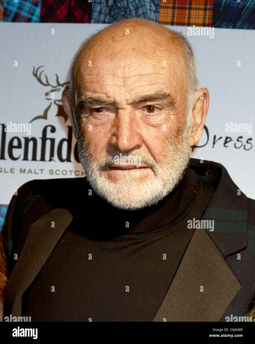 Sir Sean Connery 2010 'Dressed To Kilt' Charity Fashion Show at M2 Ultraloungs - Arrivals New York City, USA - 05.04.10 Stock Photo