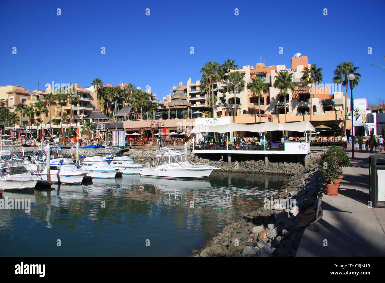 Marina and waterfront at Cabo San Lucas, Mexico Stock Photo - Alamy