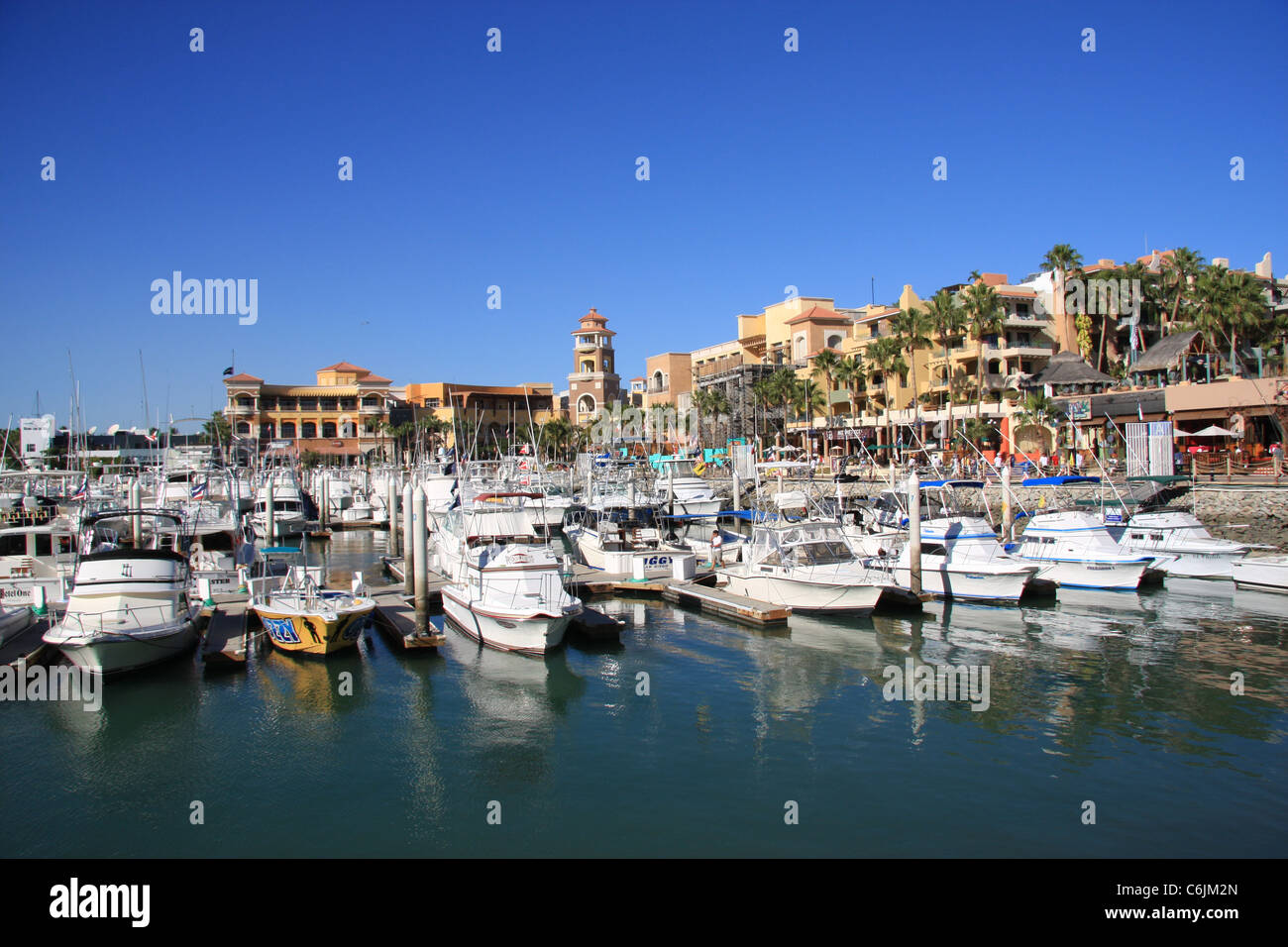 Marina and waterfront at Cabo San Lucas, Mexico Stock Photo - Alamy