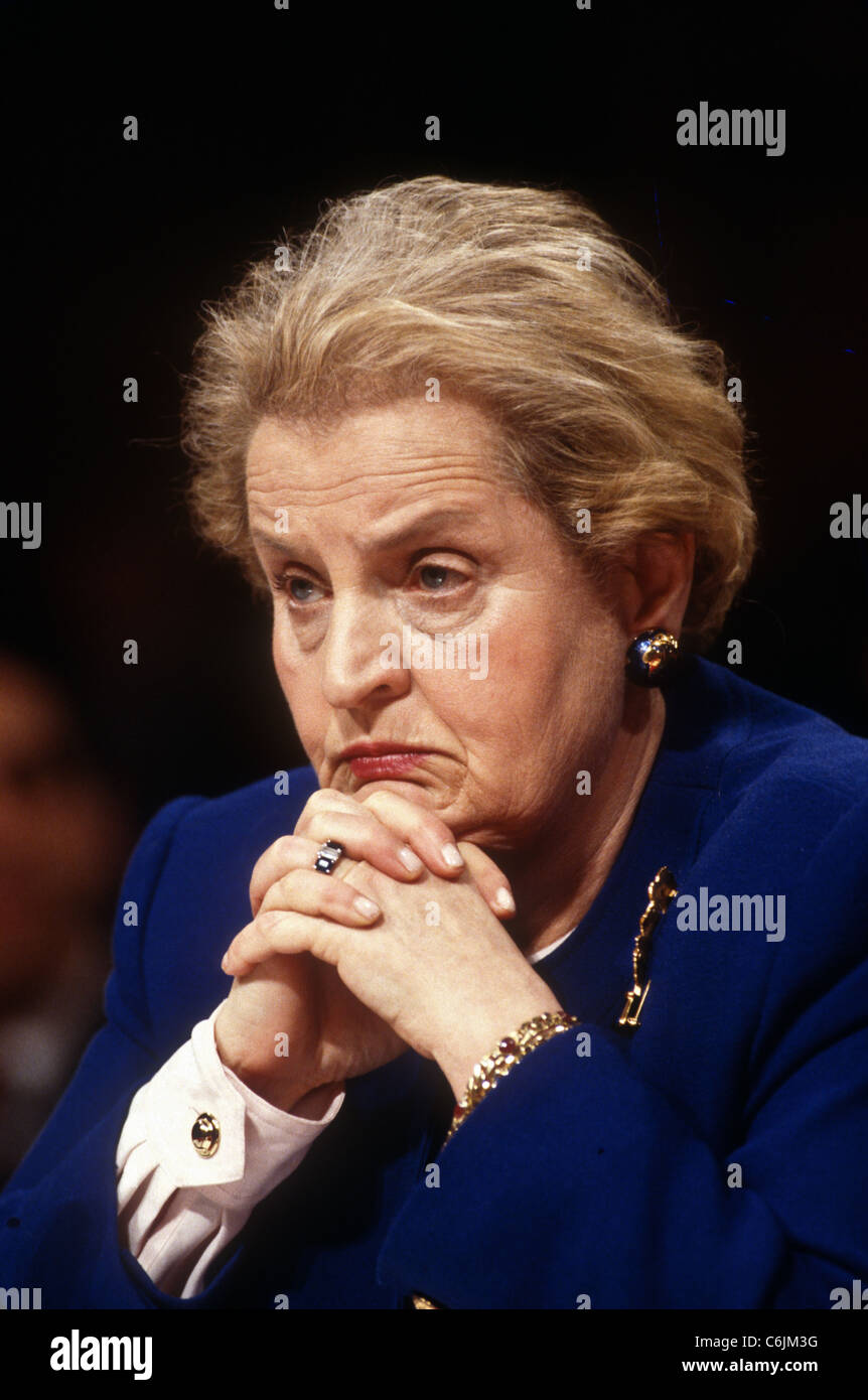 Secretary of State Madeleine Albright Stock Photo Alamy