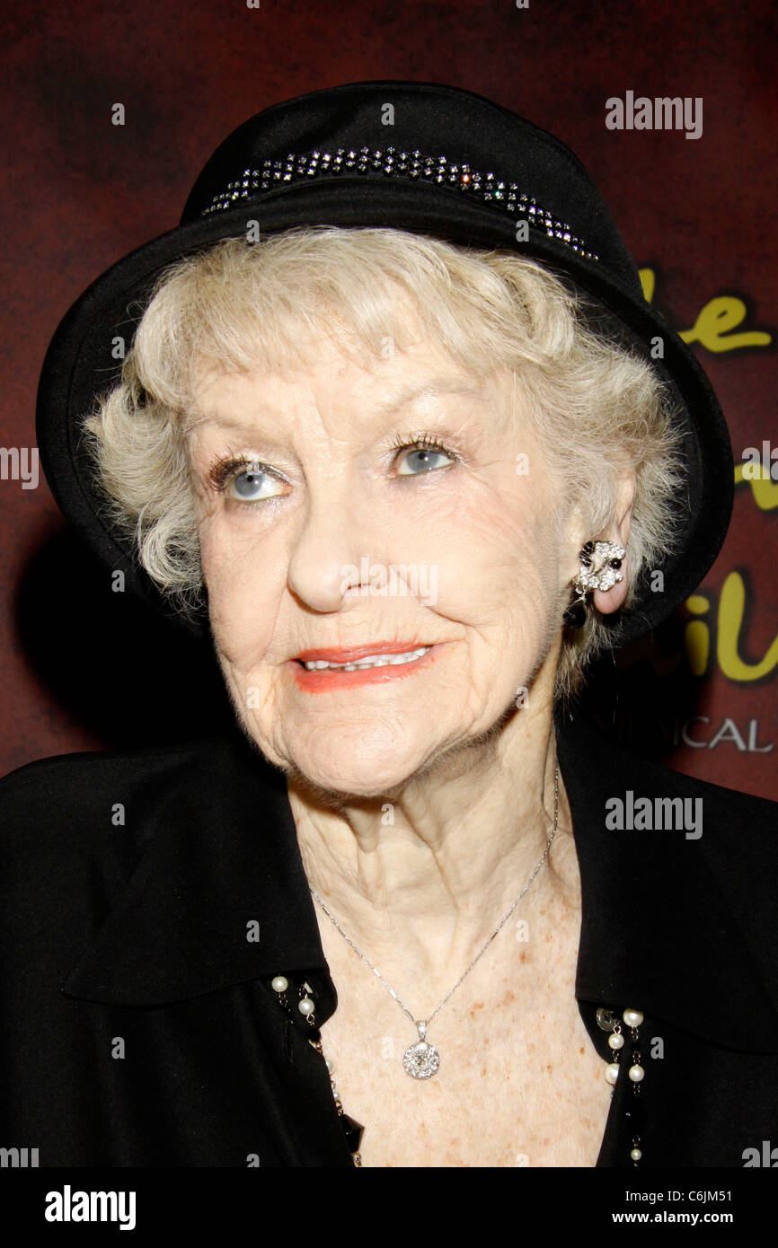 Elaine Stritch The opening night of the Broadway musical 'The Addams ...