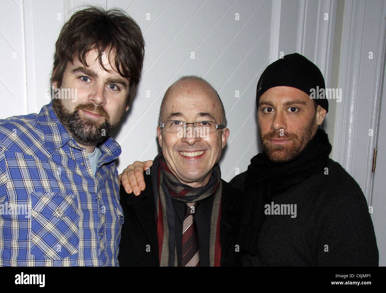 Hayden Thigpen, Scott Killan and Matthew Rauch opening night of the Off-Broadway revival of 'The Duchess of Malfi' held at the Stock Photo