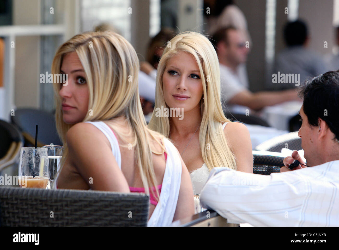 Kristin Cavallari and Heidi Montag MTV Reality Show 'The Hills' filming