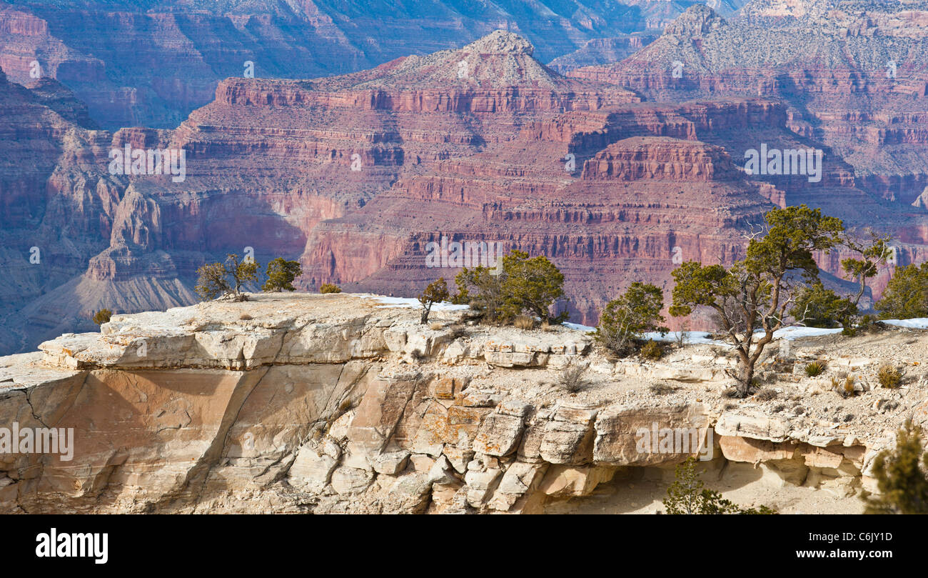 Grand Canyon panoramic photo, Arizona, USA Stock Photo