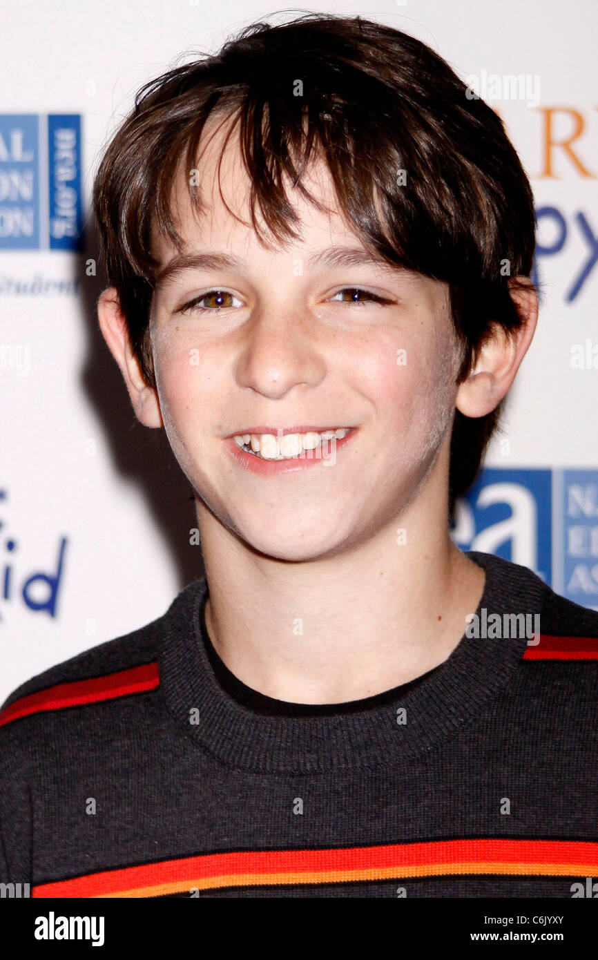 Zachary Gordon New York screening presented by FOX for 'Diary of a ...