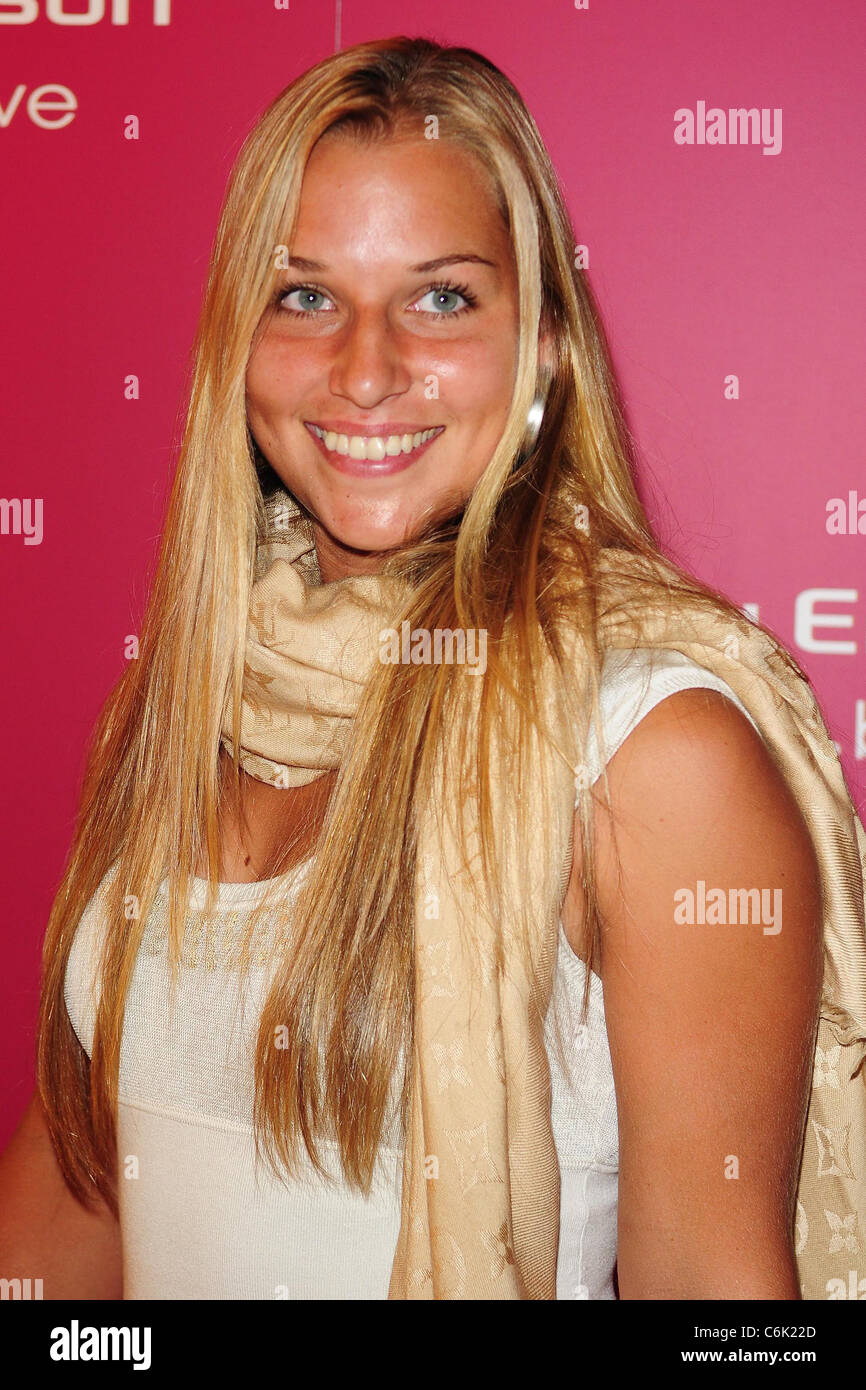 Dominika Cibulkova The Sony Ericsson Open Kick-Off Party at LIV nightclub at Fontainebleau Miami Miami Beach, Florida - Stock Photo