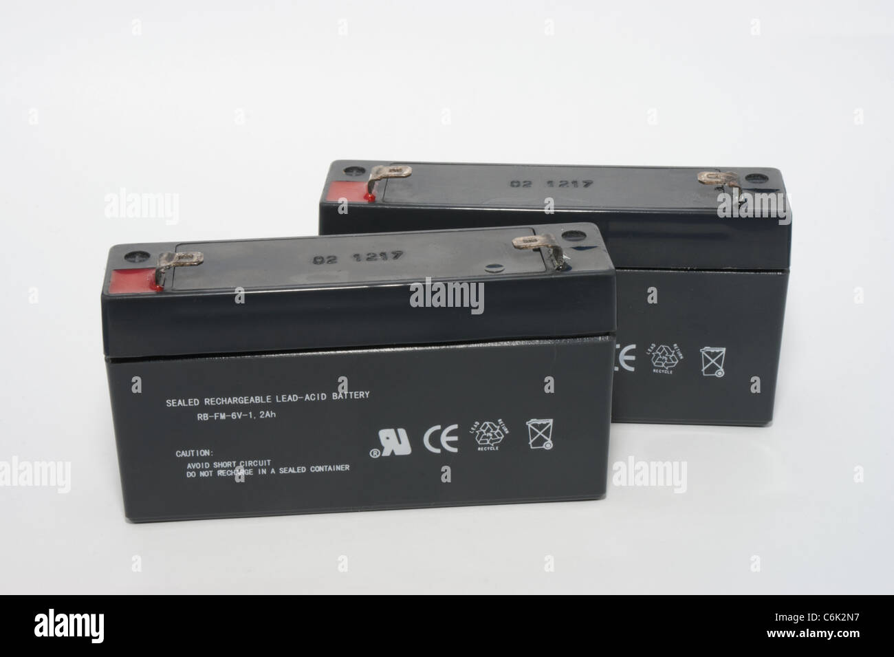 6 volt rechargeable batteries Stock Photo Alamy