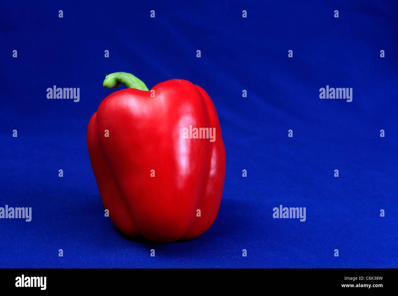 Red bell pepper. Stock Photo