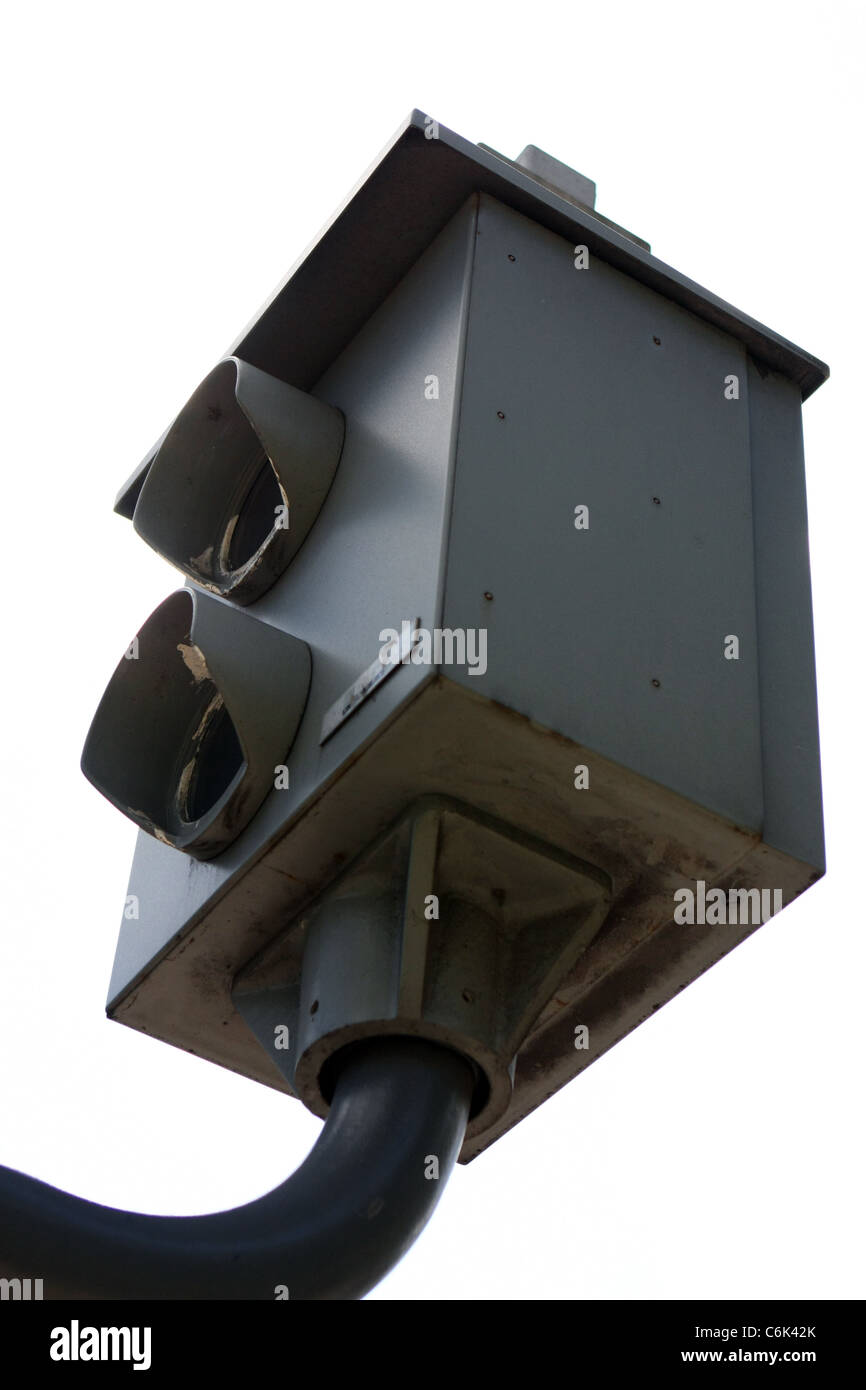 Traffic light camera in England Stock Photo Alamy