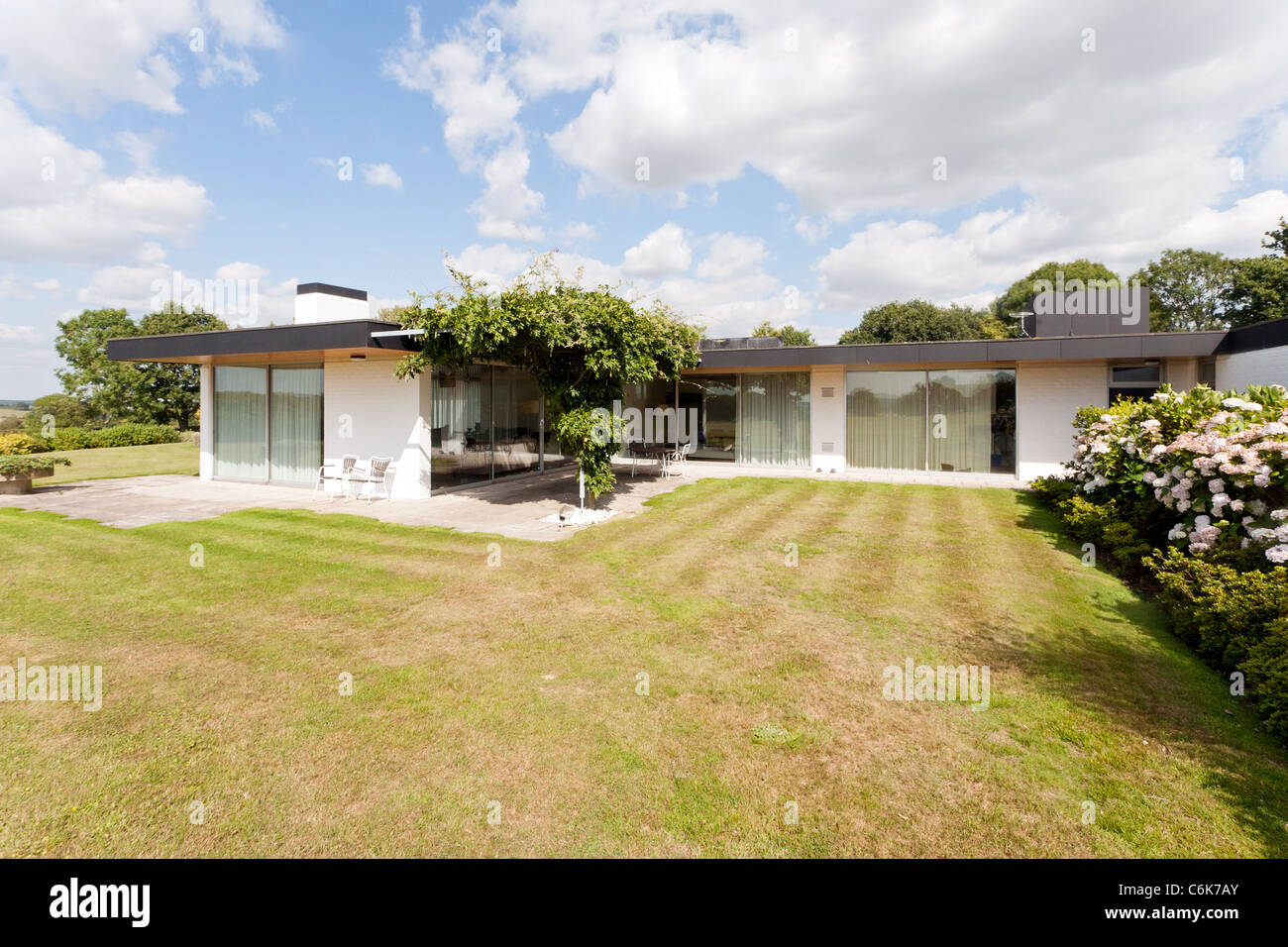 White Fox Lodge, Udimore, East Sussex, England, UK Stock Photo Alamy