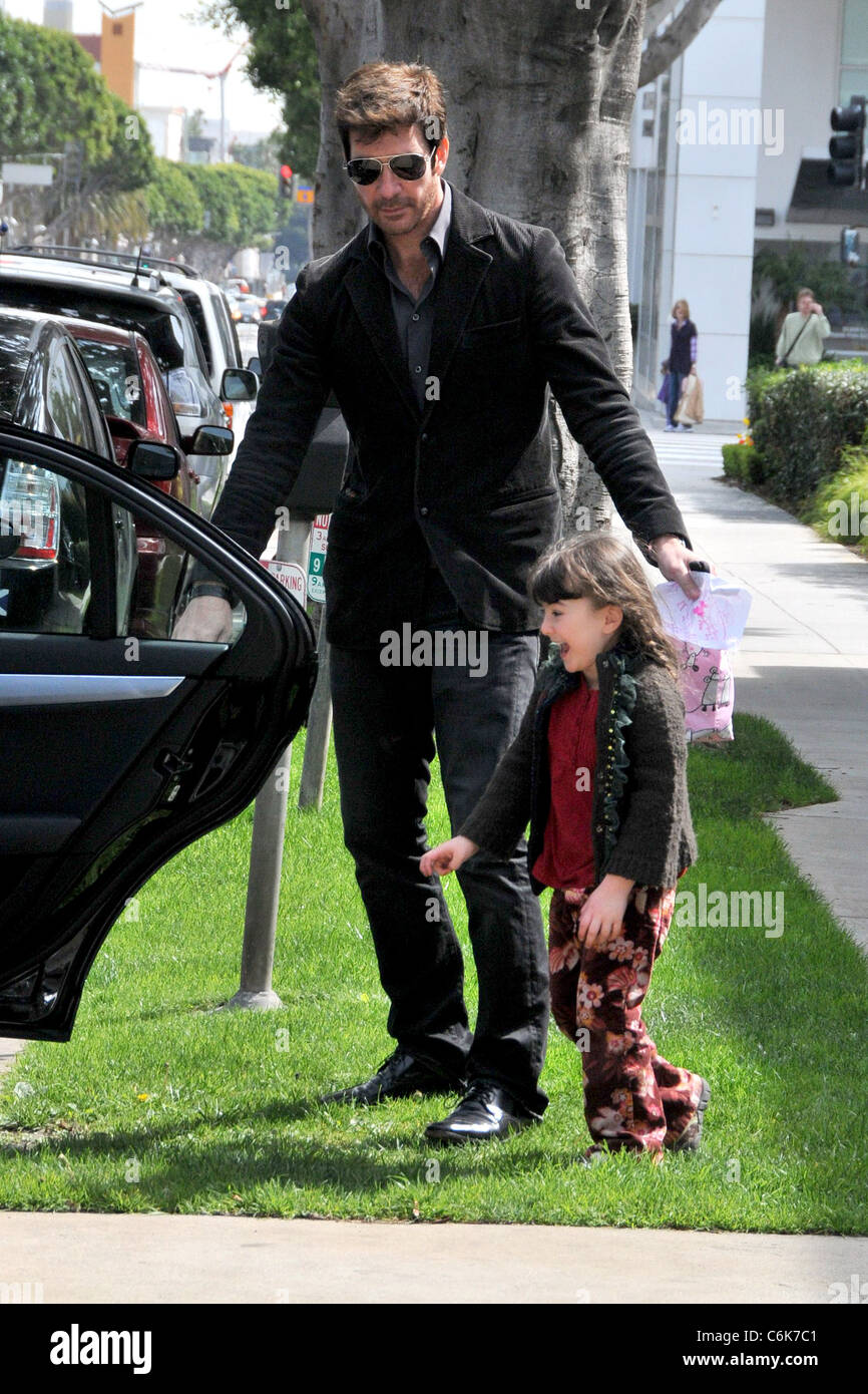 Dylan McDermott and Charlotte Rose McDermott Dylan McDermott picks up