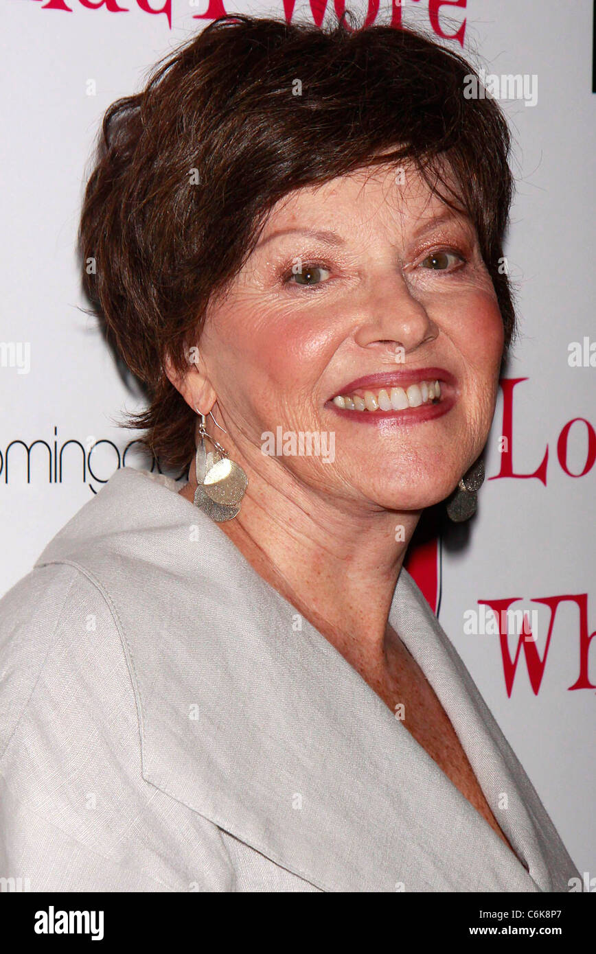 Helen Carey attending the party celebrating the new cast of 'Love, Loss, and What I Wore' held at 44 1 2 restaurant. New York Stock Photo