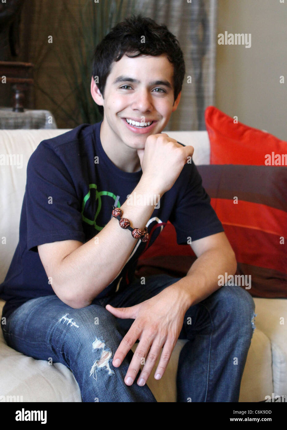 David Archuleta David Archuleta visits Gifting Services held at Gifting Services Showroom Los Angeles, California, USA - Stock Photo