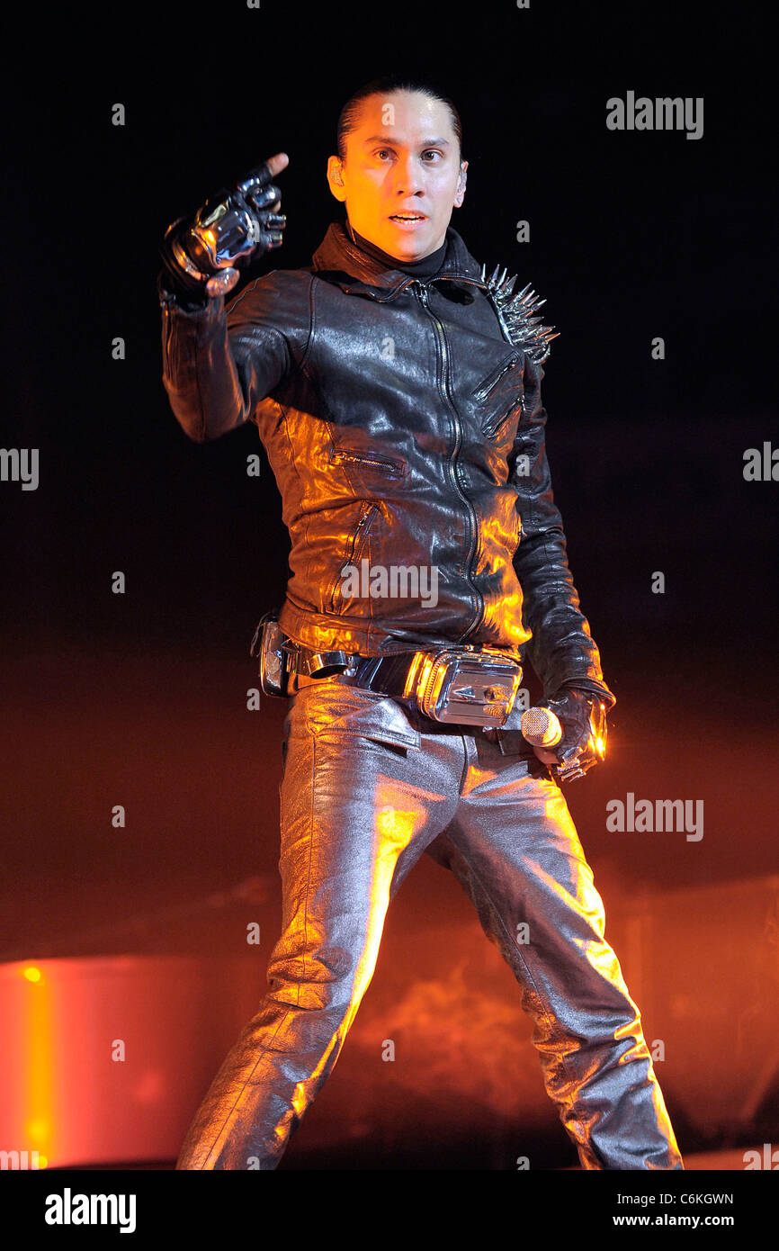 Taboo The Black Eyed Peas perform during 'The End' tour at the Air