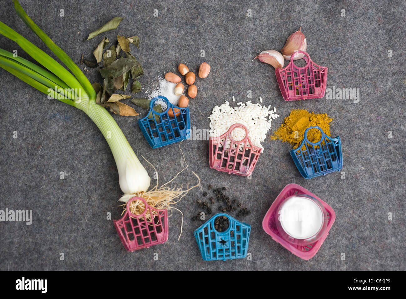 Sticky rice with turmeric Stock Photo Alamy