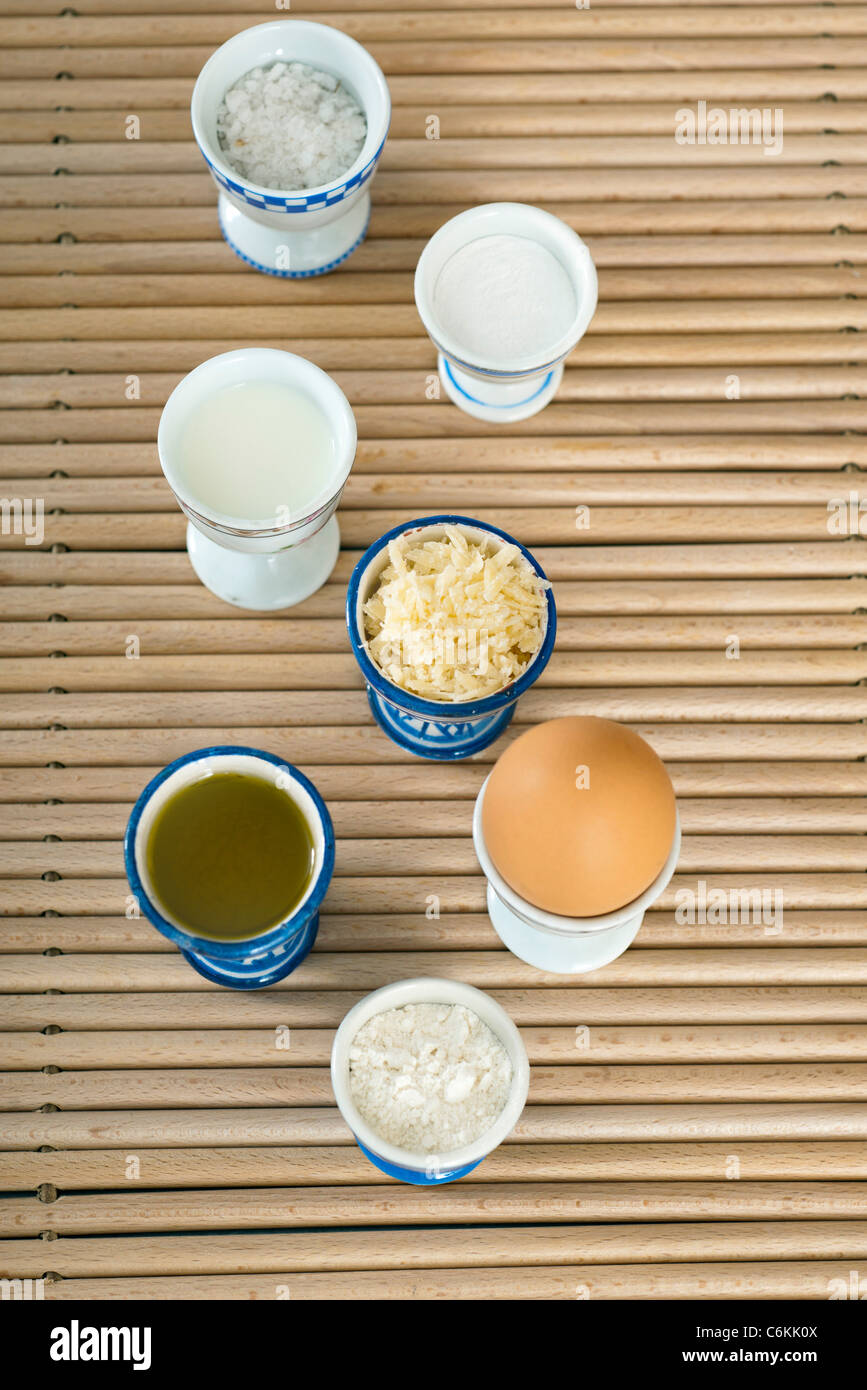 Parmesan cookies Stock Photo