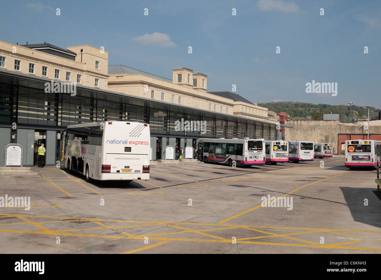 The newly completed Bath bus station, which forms part of the £360