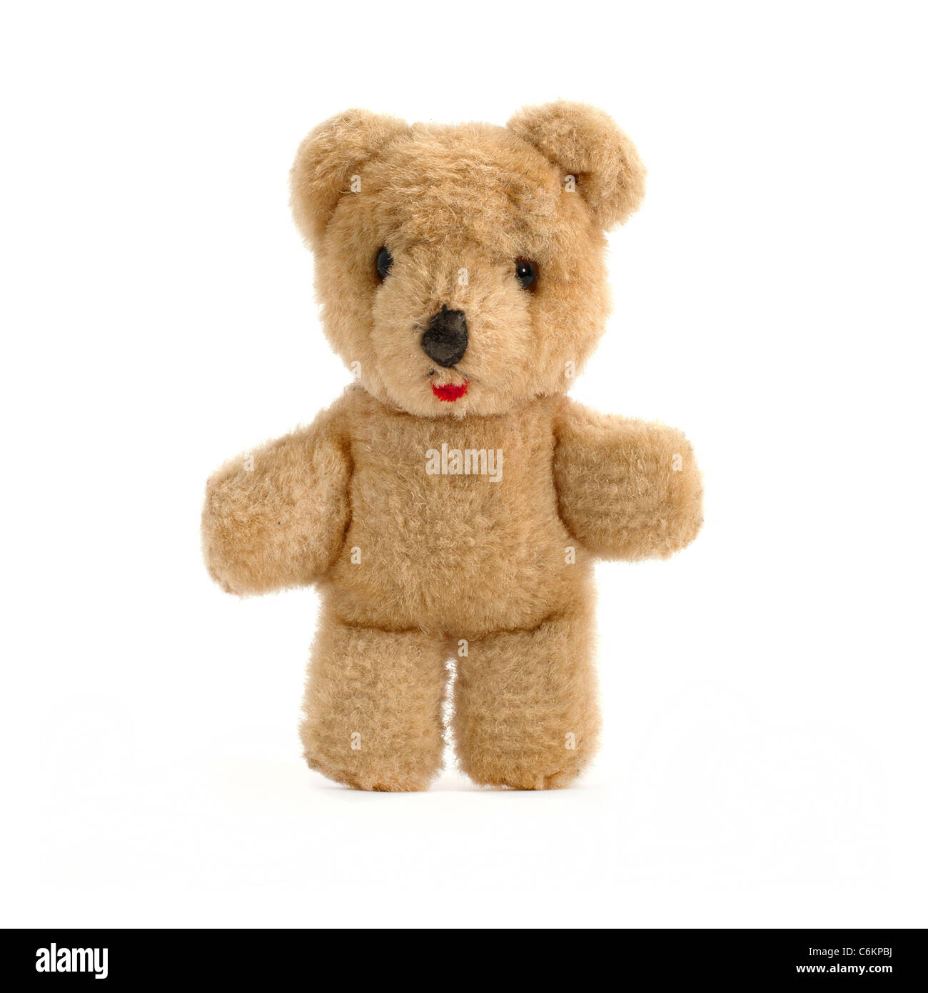 cute teddy bear on white background Stock Photo - Alamy