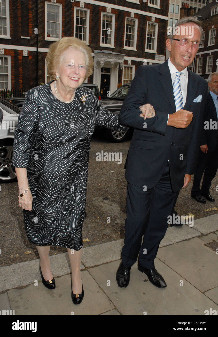 Baroness Margaret Thatcher at the Conservative Way Forward Summer Reception held at St Stephens Club London, England - 20.07.10 Stock Photo