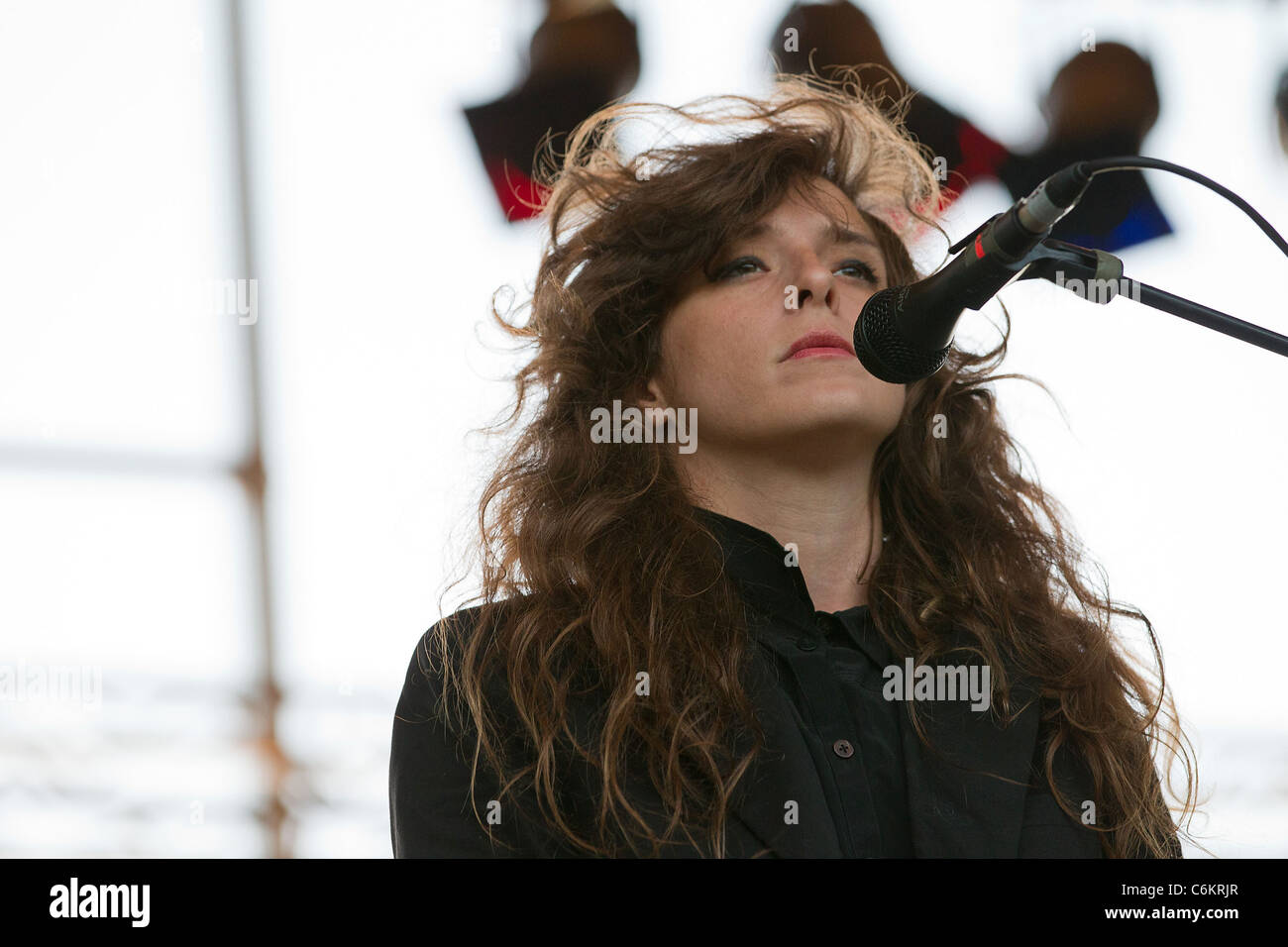 Victoria Legrand Of Beach House Performing At The 16th Festival Stock Photo Alamy