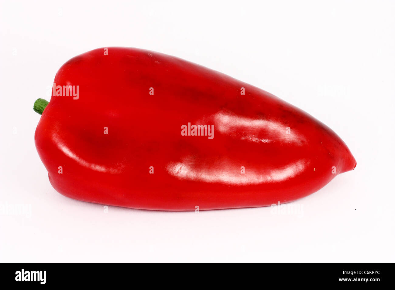 Red pepper, isolated Stock Photo
