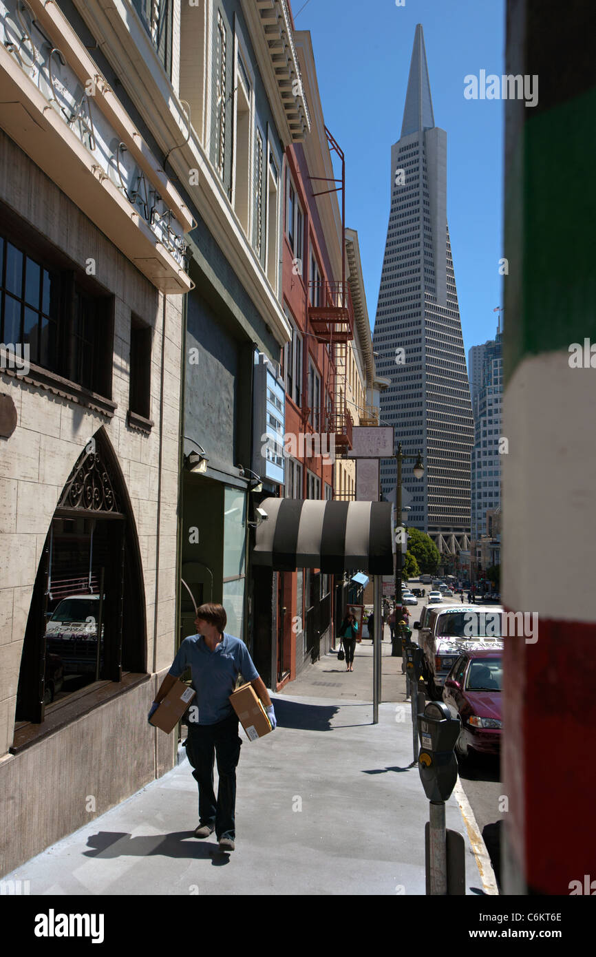 view in north beach san francisco Stock Photo Alamy