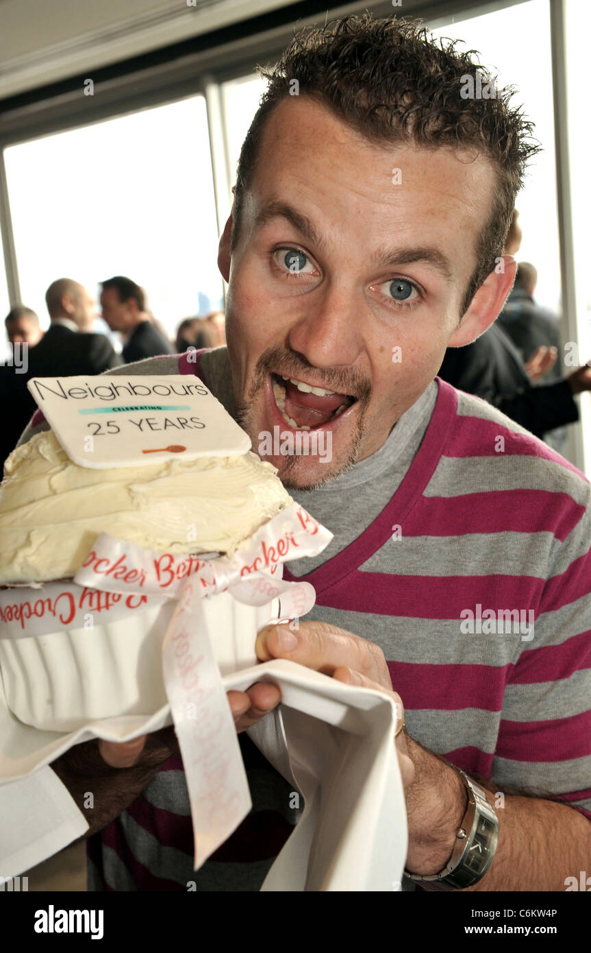 Ryan Moloney Neighbours 25 years and 6000 episodes celebration at The Olsen Melbourne, Australia