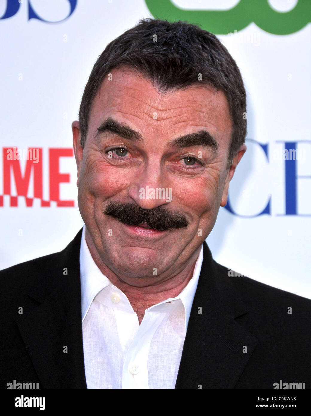 Tom Selleck 2010 CBS, CW, Showtime summer press tour party held at the ...